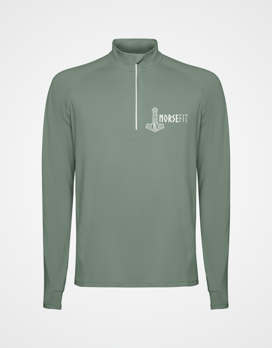 Norsefit FJELL Men’s Technical Sweatshirt – Laurel Green