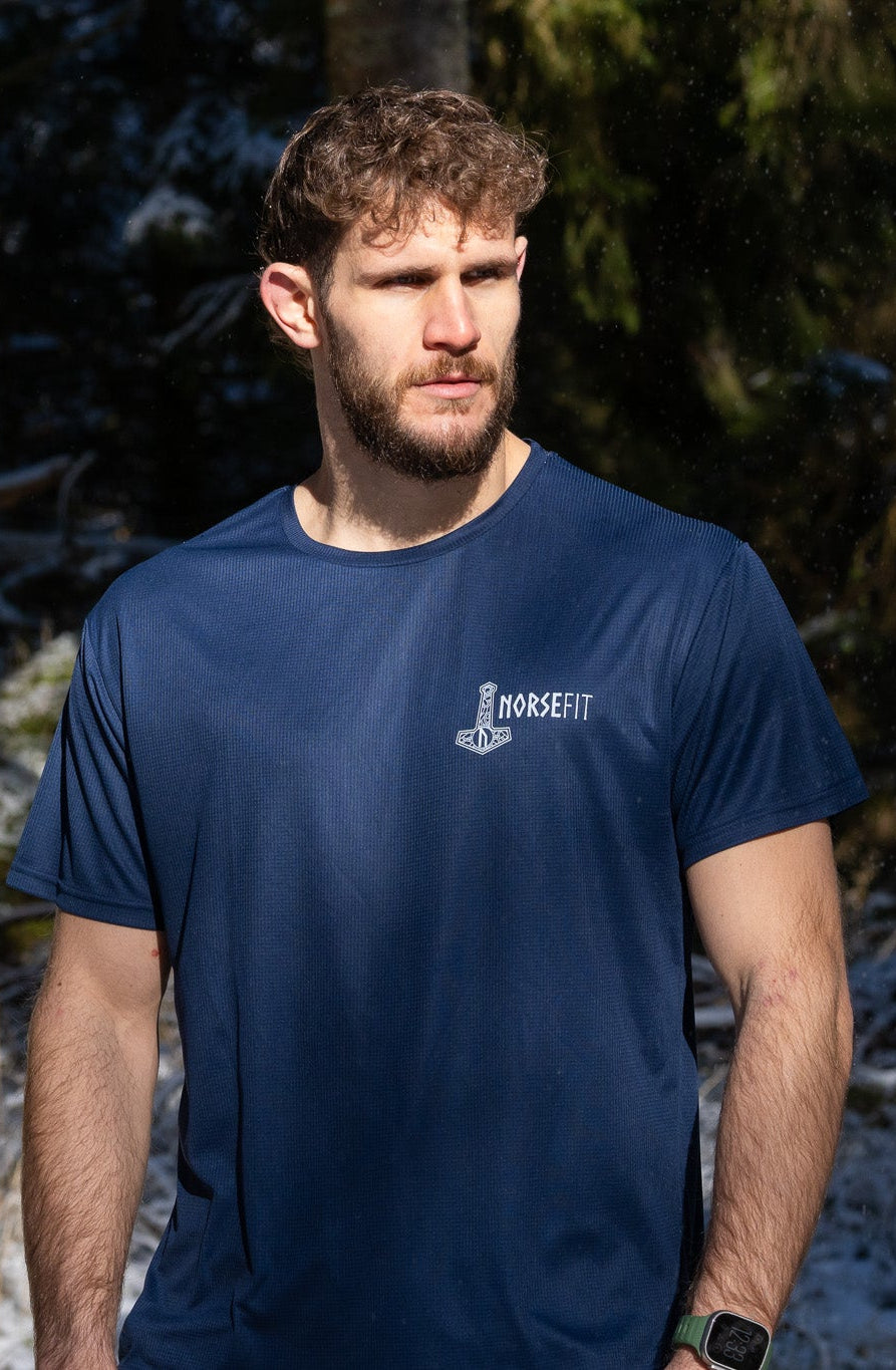 FJELL Men's Technical T-Shirt navy blue – Trail & Outdoor
