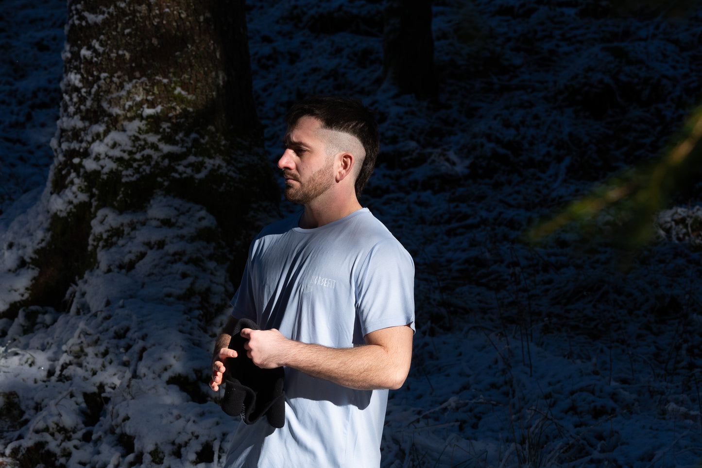 Norsefit FJELL Men’s Trail T-Shirt – Zen Blue