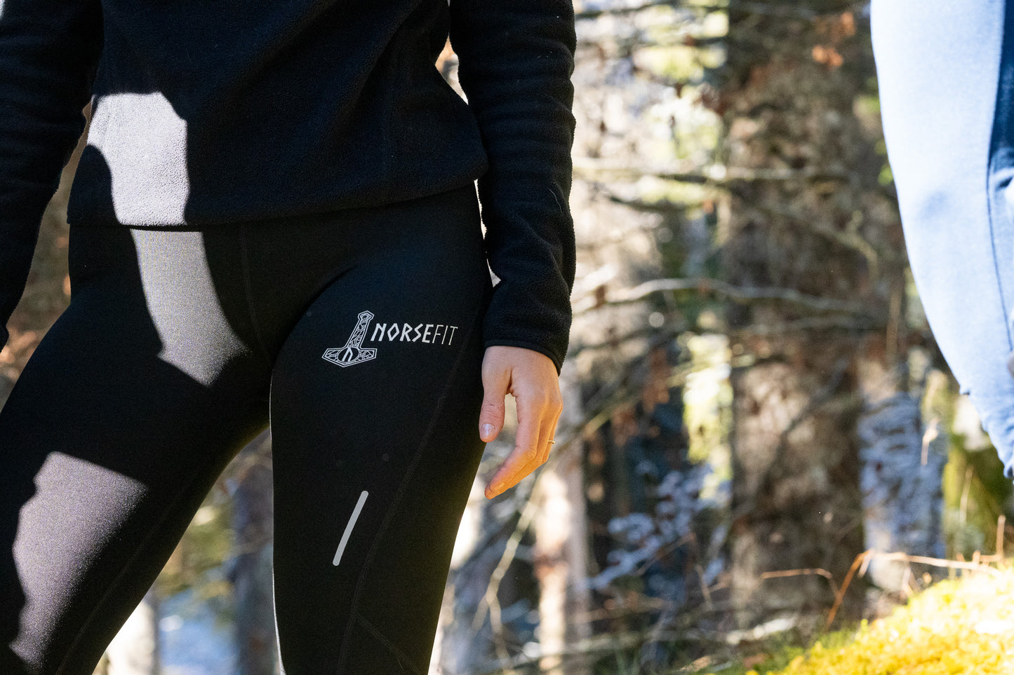 Norsefit FJELL Women’s Running Leggins – Black