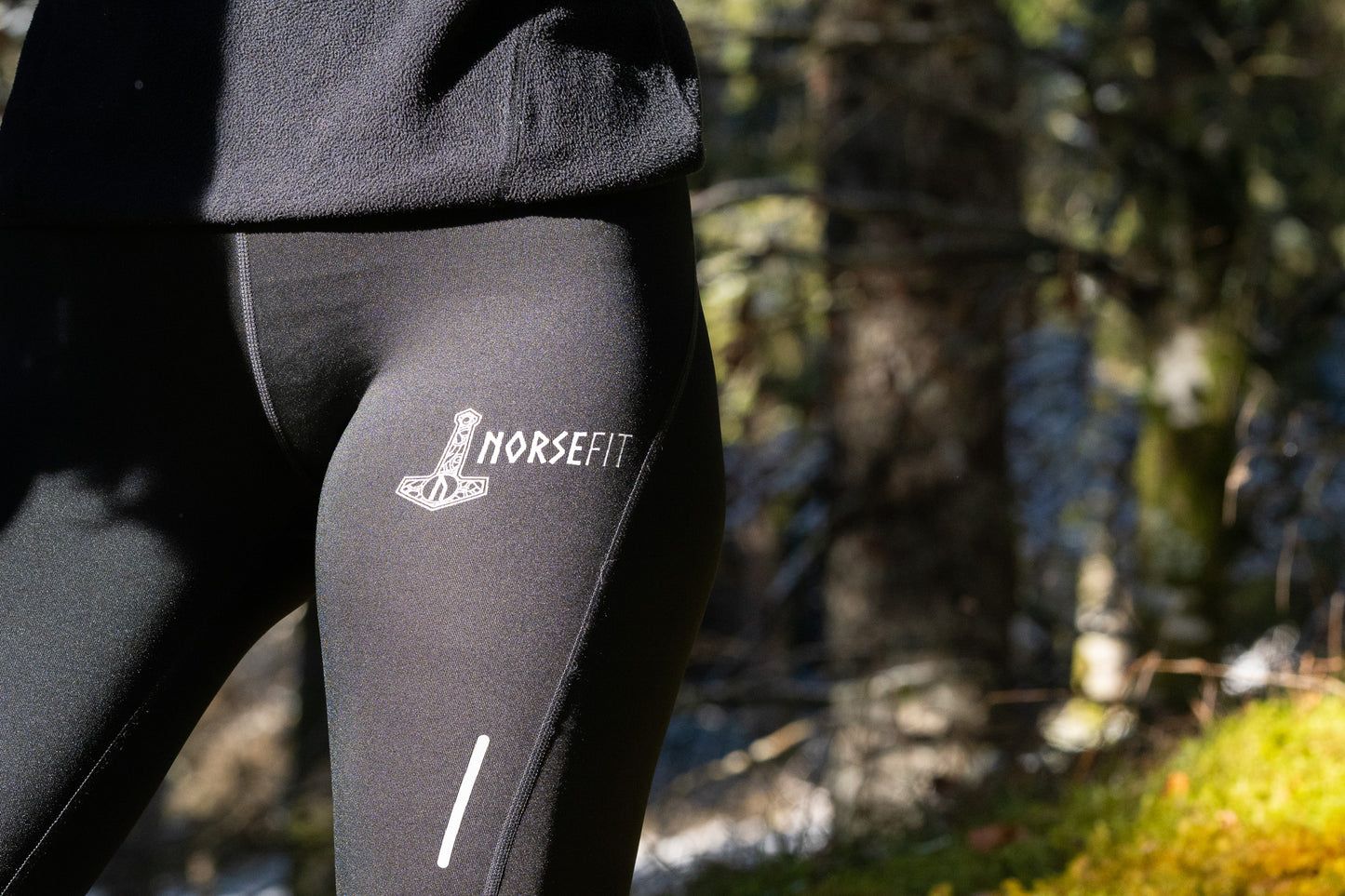 Norsefit FJELL Women’s Running Leggins – Black