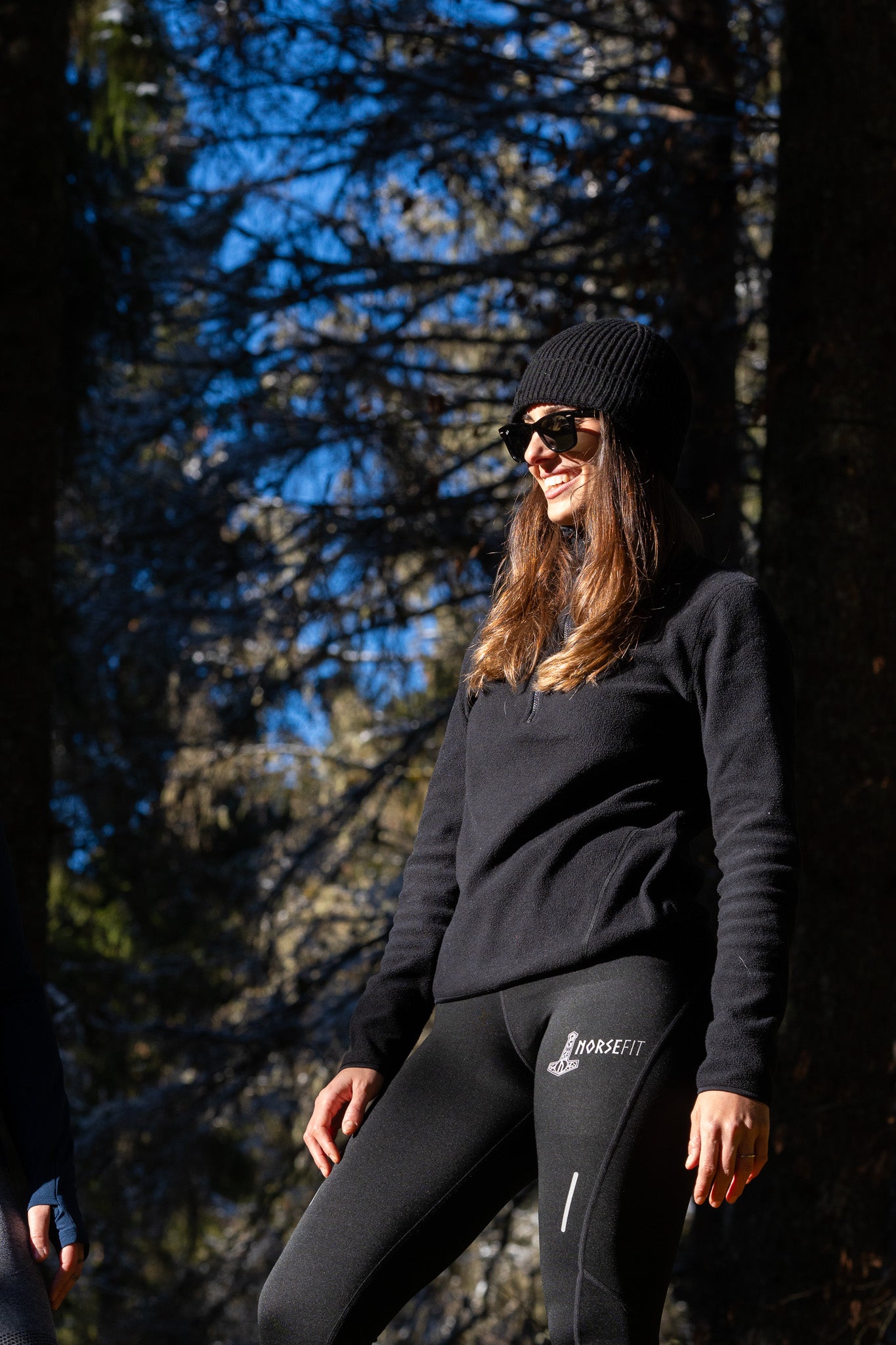 Norsefit FJELL Women’s Running Leggins – Black