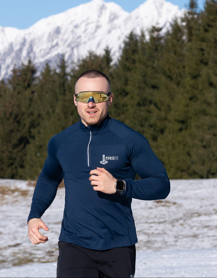 Norsefit FJELL Men’s Technical Sweatshirt – Navy