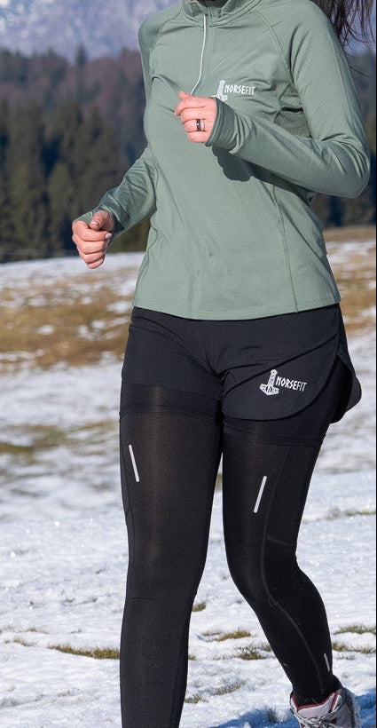 Norsefit FJELL Women’s Trail Shorts – Black