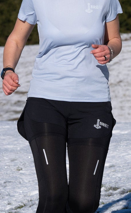 Norsefit FJELL Women’s Trail Shorts – Black